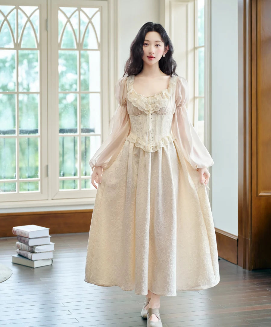 Royalcore fashion inspired by Bridgerton